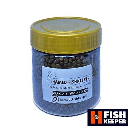 غذای مناسب ماهی گوشتخوار گرانول متوسط (200 گرمی)