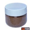 غذای مناسب ماهی گیاه خوار گرانول ریز 1 میل سبک (100 گرمی) - Image 2