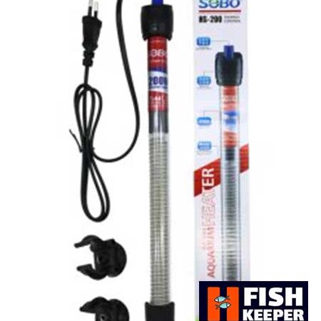 بخاری آکواریوم سوبو HS- 200W (شیشه ای)