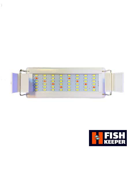 چراغ براکت دار آکواریوم جینگی مدل J-206 (مناسب 20-30 سانت)