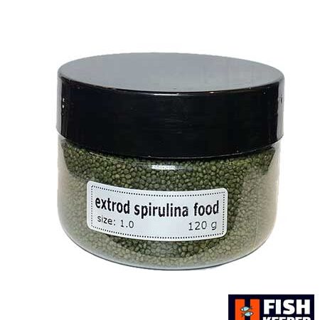 غذای ماهی گیاه خوار گرانول ریز 1 میل جلبکی (100 گرمی)