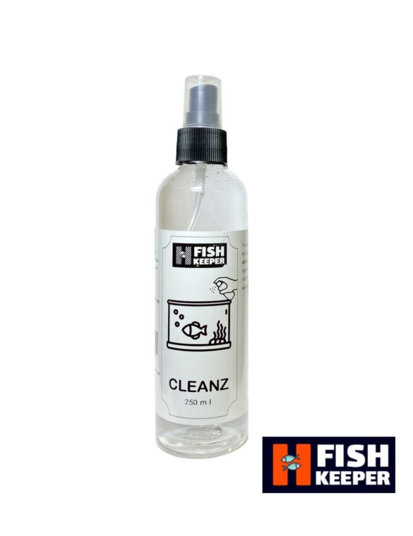 محلول جرمگیر شیشه آکواریوم CLEANZ 250ML