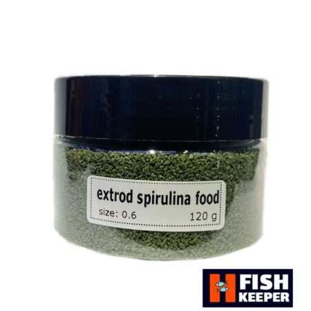 غذای ماهی گیاه خوار گرانول خیلی ریز 0.6 میل جلبکی (100 گرمی)