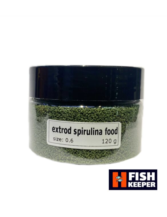 غذای ماهی گیاه خوار گرانول خیلی ریز 0.6 میل جلبکی (100 گرمی)